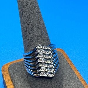 Sterling Silver AAA CZ 925 Ring